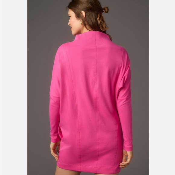 Daily Practice by Anthropologie Long-Sleeve Mock-Neck Knit Mini Dress Sz M NWT - Picture 2 of 5